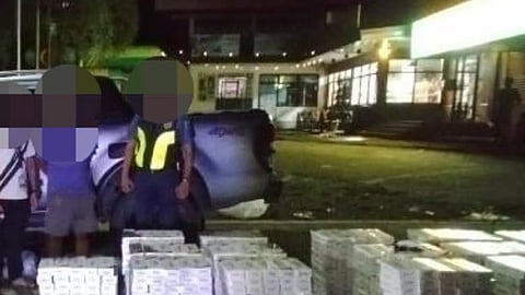 Maguindanao del Norte cops seize P1.37-M smuggled cigarettes