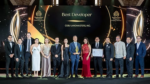 Cebu Landmasters named Best Developer in the Philippines 