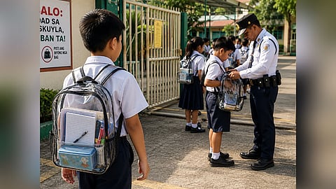 Cebu City uyon nga transparent bags ipagamit sa mga estudyante