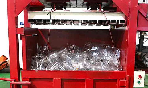 The baling machines provided through the partnership between CCEAP and the Municipalities of Sulop and Matanao in Davao del Sur will help strengthen local waste management by improving the handling of clear PET plastic bottles and other recyclable materials.
