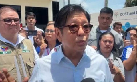 FACILITY VISIT. President Ferdinand R. Marcos Jr. inspects the PHP300-million egg processing facility of the Batangas Egg Producers Multipurpose Cooperative in San Jose, Batangas on Thursday (Aug. 27, 2026). The facility aims to help egg producers add value to their products, reduce waste, and lessen dependence on middlemen by strengthening their link to the market. (Photo courtesy of MPC)