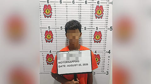 Kinawat nga motor gi-joyride kuyog sa uyab, nadakpan