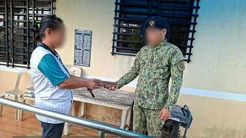 ILOILO. Police Regional Office in Western Visayas personnel account for loose firearms under Project RTT, which resulted in the voluntary surrender of 11 firearms, confiscation of five others, arrest of four individuals and recovery or confiscation of three explosives during 17 operations across Western Visayas from August 25 to 26, 2026.