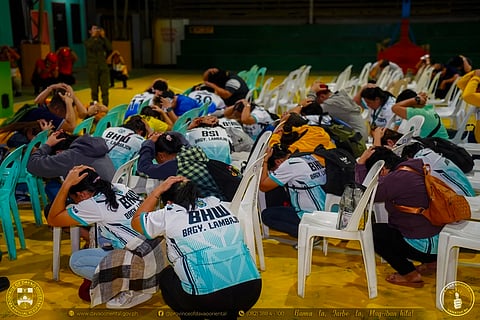 Nighttime quake preparation