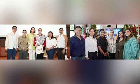 GCash officials, along with Designers’ Holiday Bazaar curator and co-founders Sofia Zobel Elizalde and Bea Zobel Jr. and Ayala Land Hospitality Creative Director Paloma Urquijo Zobel de Ayala, champion Filipino artisans and their products at the bazaar events.