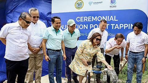 Desalinated water reaches Mactan