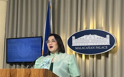 COURT RULING. Palace Press Officer Claire Castro during a Palace briefing in this undated photo. Castro said on Friday (Sept. 4, 2026) that Malacañang respects the Quezon City Regional Trial Court’s decision to issue a warrant of arrest against Vice President Sara Duterte in connection with grave threats charges stemming from her “assassination” remarks against President Ferdinand R. Marcos Jr. (File photo)