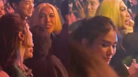 Vice Ganda, Heart Evangelista 
ignore each other at Yeng concert?