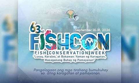 The Davao City Government, through the City’s Agriculturist Office’s (Cagro) Fishery Resources Management and Services Division, has lined up a series of coastal protection, community training, and regulatory initiatives in celebration of the 63rd FishCon Week on September 14, 2026.