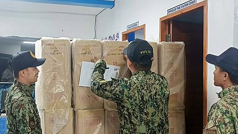 2 arrested, P4.8-M smuggled cigarettes seized in Zamboanga del Sur