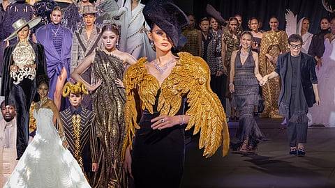 On the runway, Cary Santiago's huntress comes alive