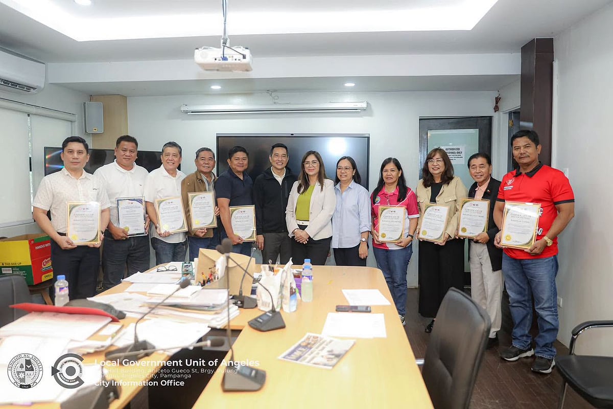 8 villages in Angeles City get DILG performance recognition