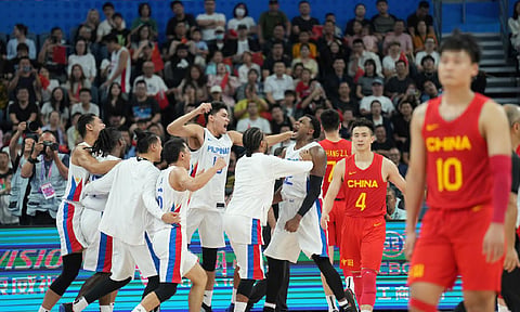 REMATCH. Gilas Pilipinas and China meet again in the 2026 Asian Games, three years after the former stunned China in the same tournament. / FILE ASIAN GAMES WEBSITE