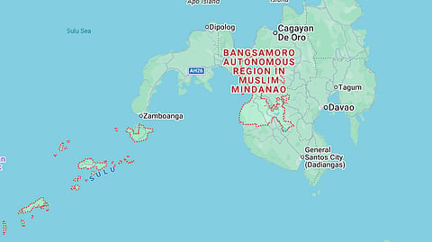 Barmm map