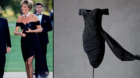 Princess Diana’s iconic ‘revenge dress’ heads to auction