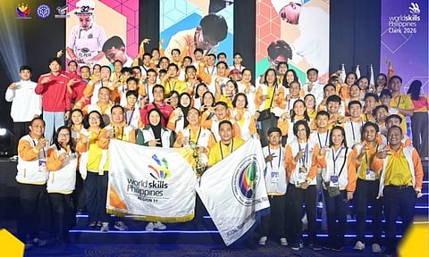 Davao Region’s Team Agila, led by the Technical Education and Skills Development Authority Region 11 (Tesda-Davao), finished second overall at the WorldSkills Philippines Clark 2026.