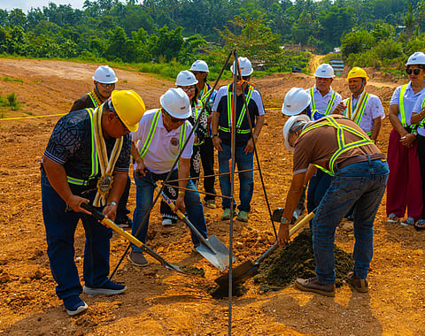 ZAMBOANGA. Officials and personnel of the Zamboanga Sibugay Provincial Environment and Natural Resources Office hold a groundbreaking ceremony last week signalling the start of the construction of new facility for protected area management in the town of Siay, Zamboanga Sibugay province. 