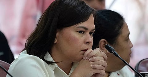 Vice President Sara Duterte.