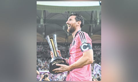 Messi reaches 100-goal milestone
