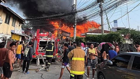 37 ka balay, naugdaw sa sunog sa Mambaling 