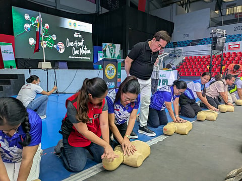1,200 ang mipaubos sa CPR training sa Lapu-Lapu