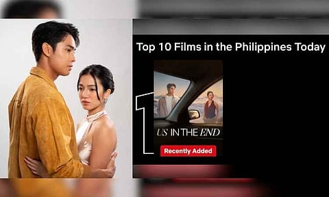 Star Cinema’s romantic drama film “Tayo Sa Wakas,” starring Donny Pangilinan and Belle Mariano, continues to dominate Netflix Philippines as the platform’s most-watched film.