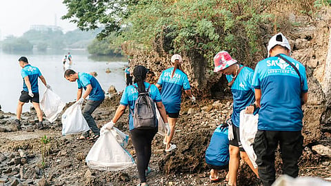 12-tonelada’ng basura nakolekta sa coastal cleanup sa Lapu-Lapu