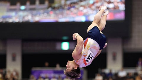 Yulo vaults to 2nd gold