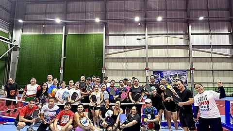 Pickleball kompetisyon sa media nagmalampuson