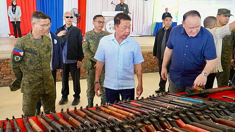 Over 500 firearms surrendered as Sulu marks peace, security gains 