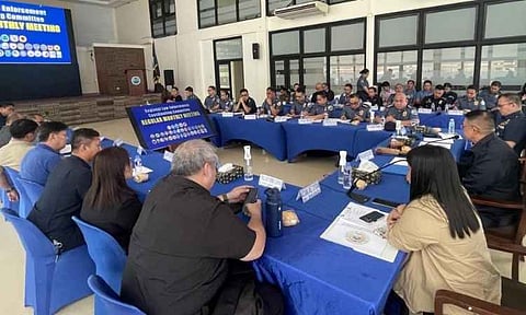 RLECC 11 MEETING. Members of the Regional Law Enforcement Coordinating Council 11 attend their monthly meeting Sept. 9, 2026, where officials discussed stronger interagency coordination to address emerging security and law enforcement concerns.