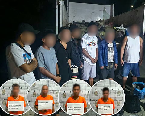 ZAMBOANGA. Lawmen arrest four individuals and seize some P625,000 worth of mineral ores in a law enforcement operation on Sunday, September 27, in Purok 3, Mamagum village, Sultan Naga Dimaporo, Lanao del Norte. 