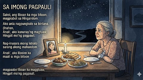 Balak: Sa Imong Pagpauli