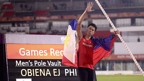 Aichi-Nagoya Asian Games Obiena miposte'g rekord
