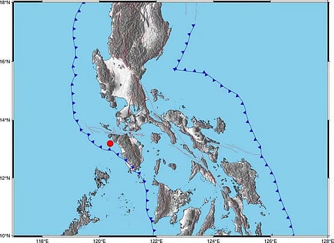 Magnitude 5.0 earthquake strikes Mamburao, Occidental Mindoro