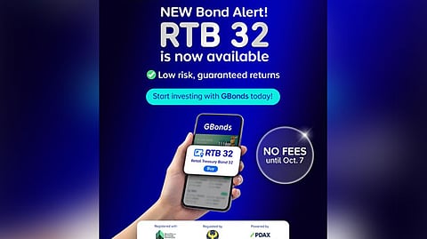 GCash makes RTB 32 available through GBonds