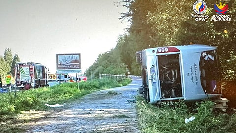 DMW eyes legal action after Germany bus crash kills 2 OFWs