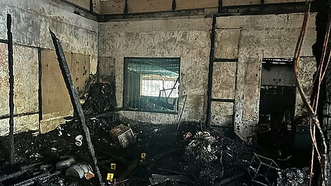 2 ka sunog miulbo sa Talisay ug Cebu City