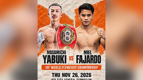 Fajardo nakuha ang gihandom nga world title fight