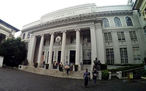 MANILA. The Supreme Court facade. (SunStar file photo)