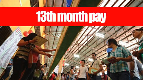 Pribadong kompaniya gipahinumdoman sa 13th month pay compliance report