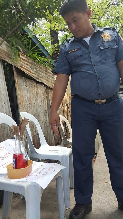 Supect Joel Martinez  who attempted to burn a pension house using a "molotov cocktail bomb" on Saturday, May 12. (Ruel Rosillo)