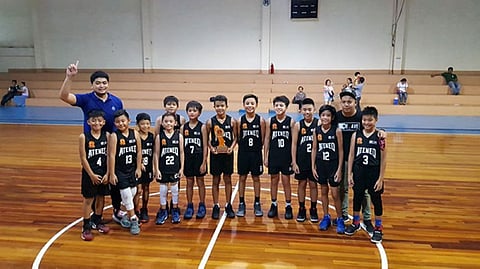 DAVAO. The Ateneo de Davao University Blue Knights is crowned  Basketball Avenue Future Star League elite division champion after beating Philippine Womens College (PWC) Patriots, 54-38, in the finals game held at the Goldstar Gym in Bo. Obrero, Davao City over the weekend. (Contributed Photo)