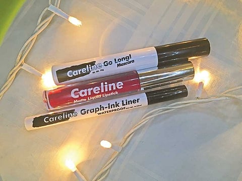 Three of the new Careline products I got. (Contributed photo)