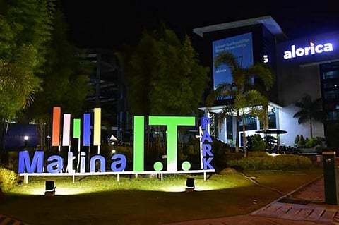 18B-GAD2.JPG - DAVAO. The Matina IT Park serves as home to multiple Business Process Management (BPM) firms in Davao City. (File photo)