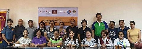 BACOLOD. Staunch advocates against human trafficking gathered in Bacolod City over the weekend. (Carla N. Cañet)
