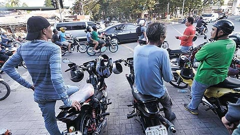 Capitol gives 3K each to habal-habal drivers