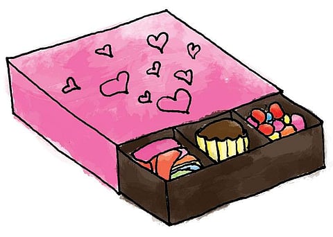 Candy box (Illustration by Dexter A. Duran)