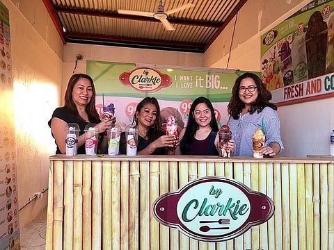 CAGAYAN DE ORO. Big enough to share but why do that, right? Chilling with Noemi, Elsa, Aireen, and me (the writer). (Hannah Wabe)