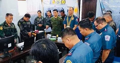 BACOLOD. Police Lieutenant General Fernando Mendez Jr, the deputy chief for administration of the Philippine National Police arrives in NOCPPO Headquarters, Camp Montelibano, Bacolod City on May 13, 2019, to visit the conduct of national and local elections in Negros Occidental. (Contributed photo)